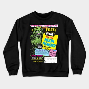 Giant Life-Size Moon Monster Crewneck Sweatshirt